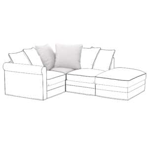 IKEA GRONLID corner element cover