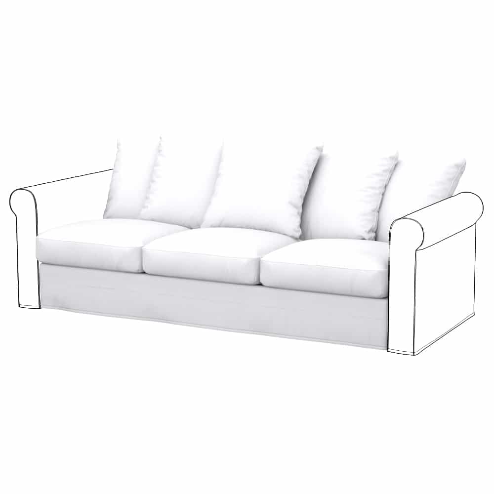 IKEA GRONLID 3-seat section cover