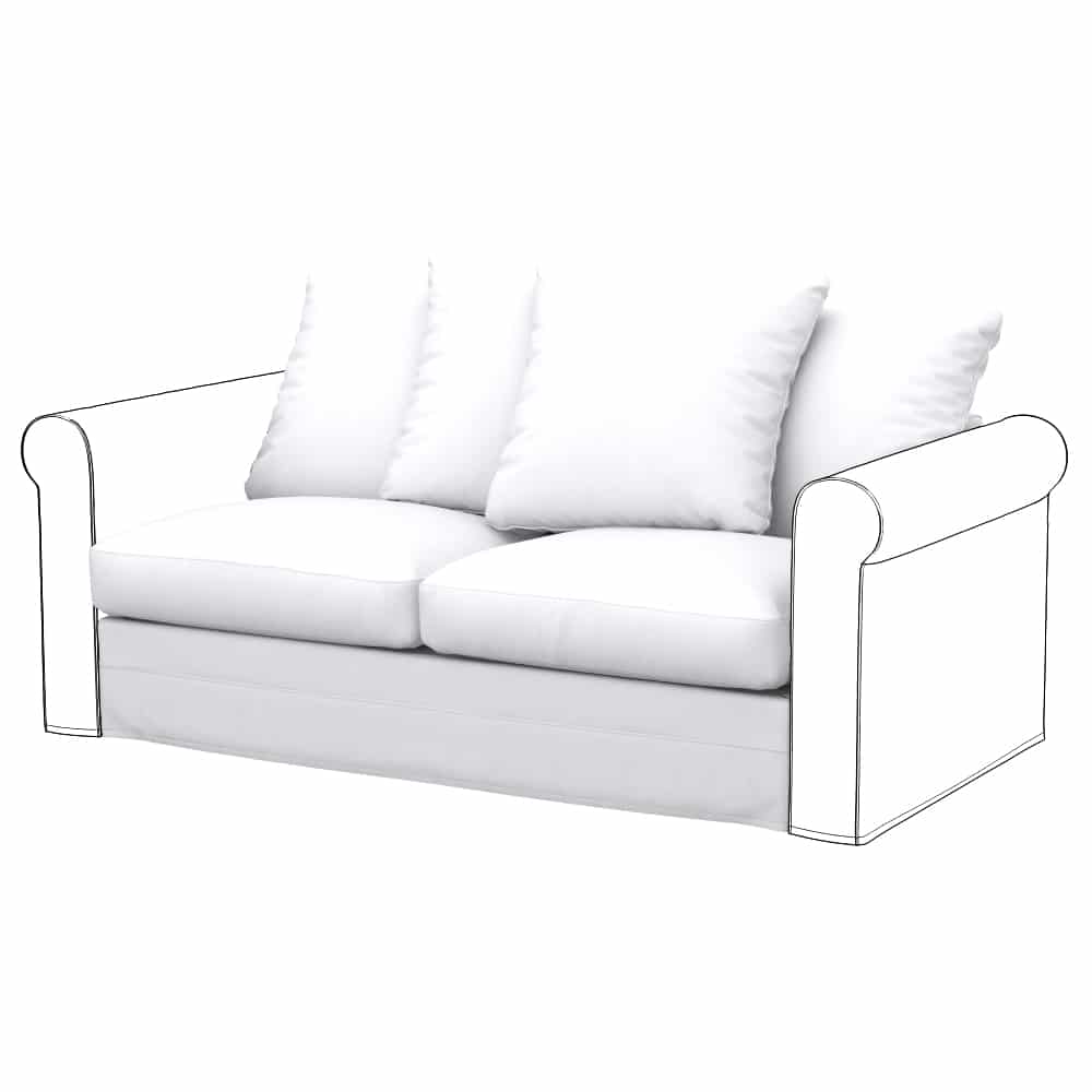 IKEA GRONLID 2-seat sofa-bed section cover
