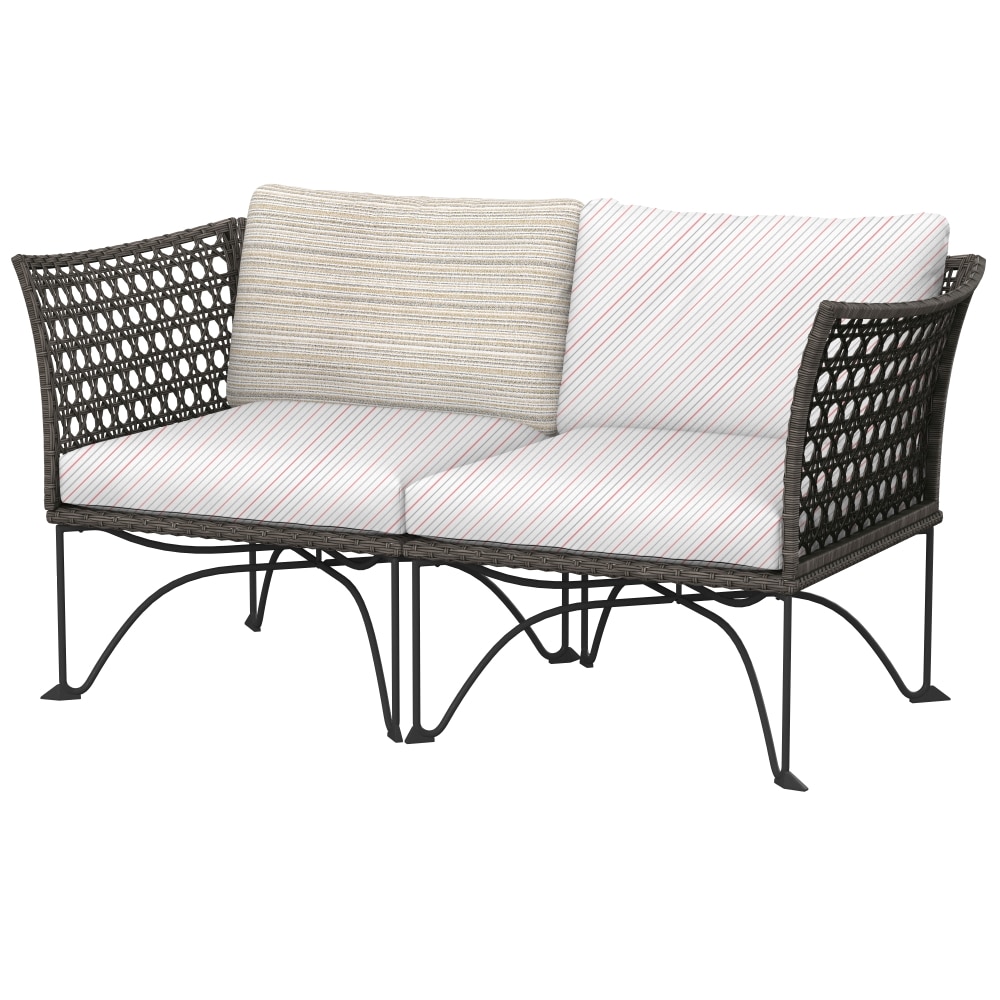 JUTHOLMEN/Kuddarna back cushion cover