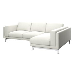 IKEA NOCKEBY 2-seat sofa cover with right chaise longue